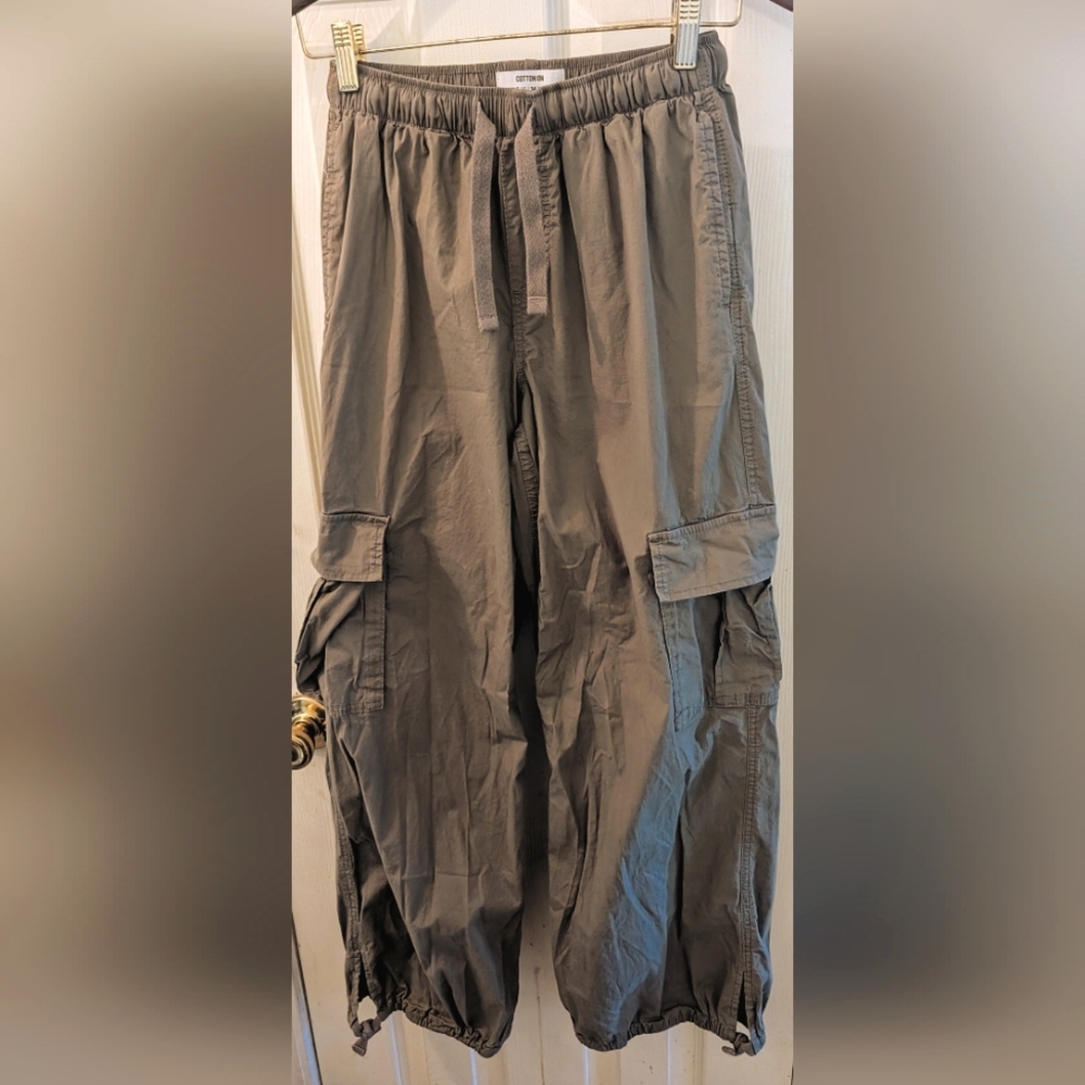 Cotton On Women's Olive Green Summer Cargo Pants